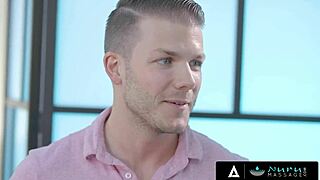 Nuru massage - hot boss reagan foxx asks new assistant to test whitney wright for new masseuse role