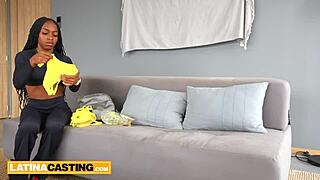 Latina Casting Skinny Slut Ass Fucked Hard