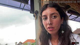 Eating pizza with cum on my face in a public cafe.