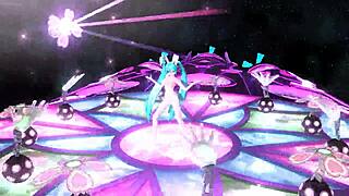 Hatsune Miku In Full Nude Bunny Costume!