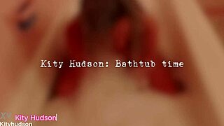 Kity Hudson Enjoys BATH TUB TIME With Sexy Curves