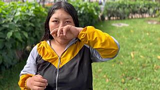 Pretty Peruvian Girl Invites Him To Fuck At Home