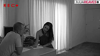 she uses her cunt at the job interview and fucks the boss in hardcore german reality