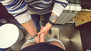 Stranger Cums In My Panties Again!