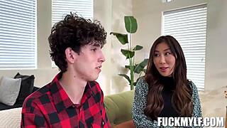 Stepmom Nicole Teaches Dylan Pleasure