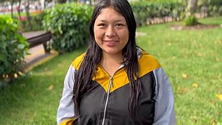 Pretty Peruvian Girl Invites Him To Fuck At Home