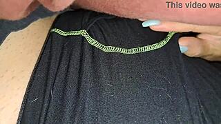 Nymphomaniac stepsister makes stepbrother cum inside her in 5 minutes