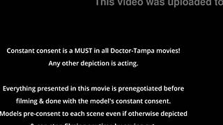 Dr. Tampa performs my neighbor's first gyno exam - Aria Nicole