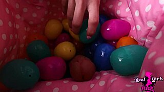 Summer Renee searches for eggs in her Easter basket, but finds something unexpected instead