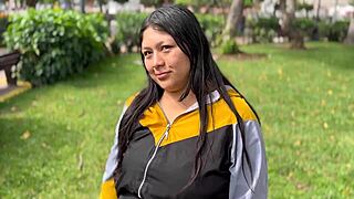 Pretty Peruvian Girl Invites Him To Fuck At Home