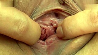 Asami's tiny swimsuit tears off