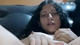 i got caught masturbating as a shy latina teen student with big tits and pretty pussy