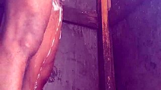 intense solo rap performance with powerful delivery in intimate setting