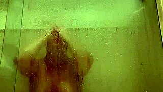 The motel manager is spying on me naked in the shower, and I'm pretending not to notice!