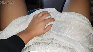 my girlfriend although shy handles my pussy well and skillfully - lesbian illusion girls