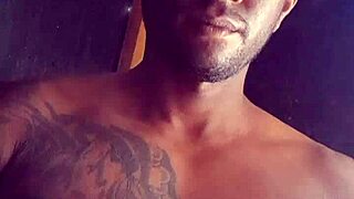 intense solo rap performance with powerful delivery in intimate setting