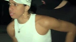 Wife running on the highway gets picked up by a hung guy for a thrilling ride