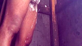 intense solo rap performance with powerful delivery in intimate setting