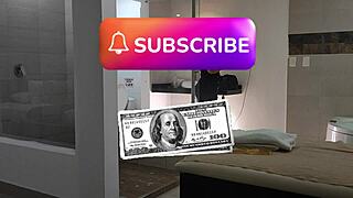 massage gets hot with a big ass latina brunette