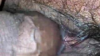 That thick hairy pussy loving the dick