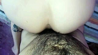 I'm fucking my stepbrother on live stream, showing off his big cock.