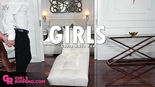 Hot rimming mff action with skinny teen lili charmelle and selva lapiedra, want to join?