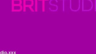 Brit Teen 18+ Feels Excited Giving An Oily Handjob At The Party.