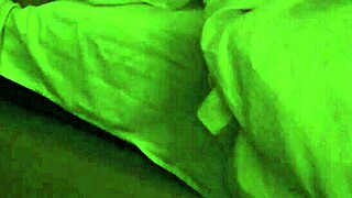 The chubby guy fucks his girlfriend, and she says it hurts her pussy.