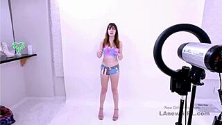 girl next door model gets fucked at a modeling audition