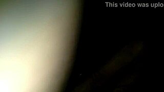 The pretty teen's shaved pussy gets intensely wet with my cum.