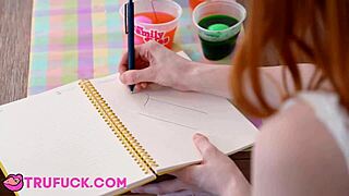 stepsis scarlet sucks diego off and rides him to a cum finish