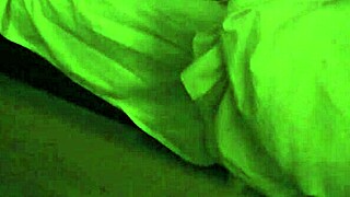 The chubby guy fucks his girlfriend, and she says it hurts her pussy.