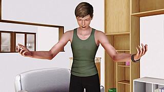 In the third part of Max's life, players engage in complete gameplay involving costumes, massages, and interactions