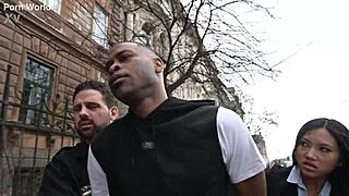 provocative police officer may thai enjoys dp at the station 😏