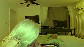 Sharing Bed with Sexy Stepmom and She Asks Me to Fuck Her in All Her Holes I Cum Twice in Her Ass