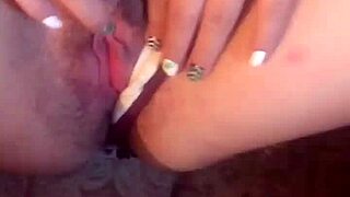 cumming right into those panties, wow