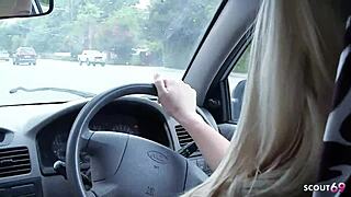 i pick up a big black cock stranger for my first interracial sex, im a blonde girl with small tits and round ass