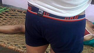 Step-mom demands cum from step-son