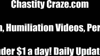 once the lock clicks, your cock is mine