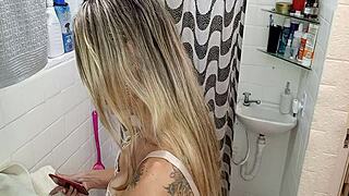 The Technician Couldn't Resist And Ate The Horny Trans Client!