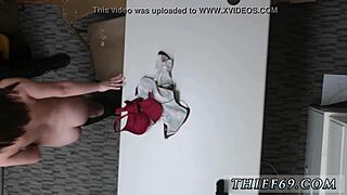 Why deny the rough cop gangbang in shiny leggings?