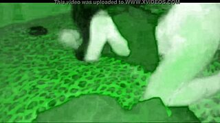 getting this sexy slut bent over on night vision.