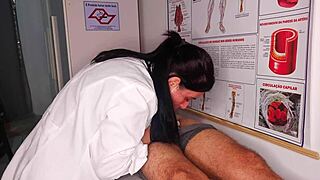 Erection In Front Of Nurse