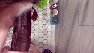 Hot Curios 18 Year Old Teen Enjoys Cleaning Stepbrother Monster Cock