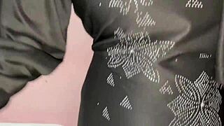 Hot muslim hijab girl gets fucked by her father-in-law during holiday party!