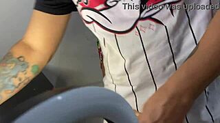 Blonde Giant Ass Toyed