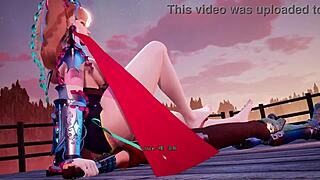 Under The Witch Alice Footjob