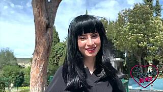 brunette european lucifera seeks hard sex 😈