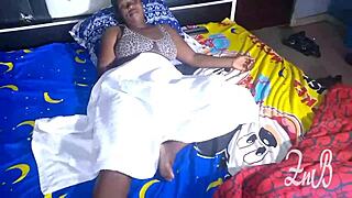 Zainab and Blacka explore lesbian strapon pleasures.