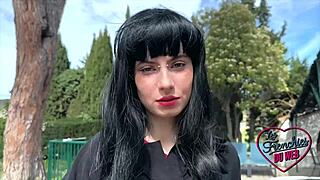 brunette european lucifera seeks hard sex 😈